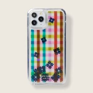 Kate Spade bella plaid liquid iphone 11 pro case